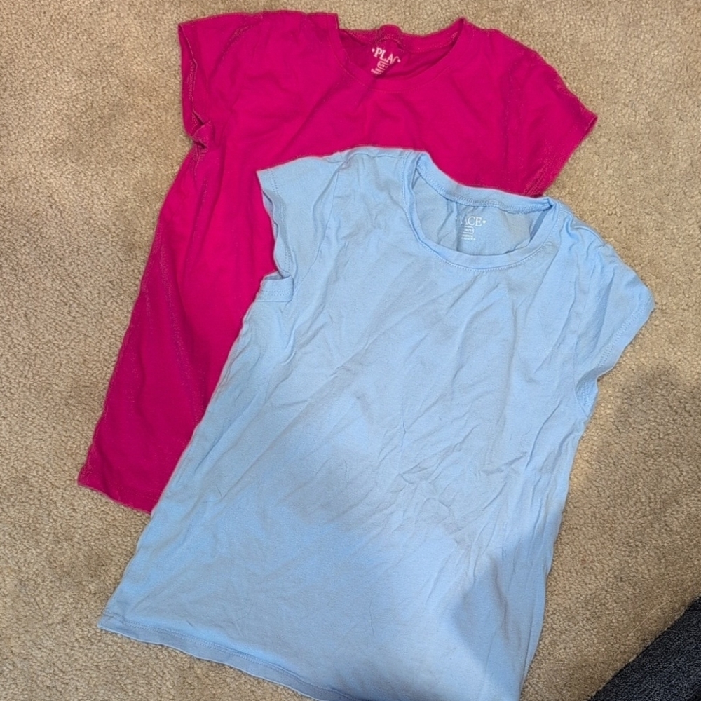Kids' Pink and Blue T-Shirts